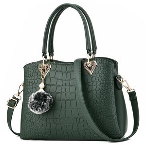 HBP sac en cuir PU souple marque de mode sac de messager femme grande capacité sac à main fourre-tout sac pour femmes sacs à bandoulière 2020 couleur verte