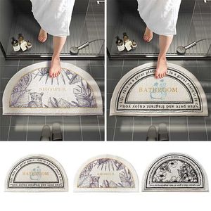 Retro Banyo Mat Kaymaz Banyo Halı Peluş Yumuşak Banyo Halı Emici Banyo Odası Halı Yıkanabilir Paspas Giriş Kapı Mat 211130