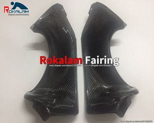 Motorrad Auspuffrohr Carbon Faser Abdeckung Für Yamaha YZF600 YZF R6 1998 1999 2000 2001 2002 YZF-R6 Auspuffrohr Teile