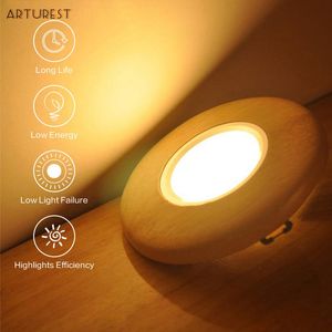 Nordic Wood LCE Downlight 3W 5W 7W Led Home Log Living Room Ceiling Light E27 Corridor Background Wall Aisle Lamp