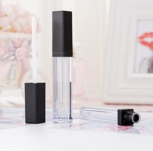 5 ml Dudak Parlatıcısı Plastik Şişe Kapları Boş Temizle Lipgloss Tüp Eyeliner Kirpik Konteyner Mini Sıvı Ruj Bölünmüş Şişeler SN5418