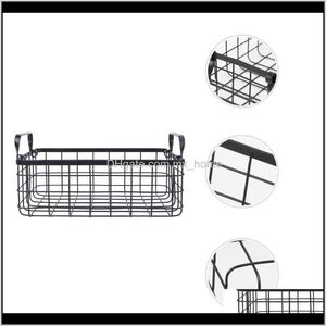 Organização doméstica Organização de limpeza Gardeniron Metal Metal Sungies Storage Basket Organizador de cosméticos para cargos de origem cestas de entrega 2021 nptz3