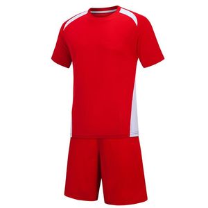 Custom 2021 Soccer Jersey Sets Heren en Dames Volwassen Oranje Sport Training Aangepaste Voetbal Shirt Team Uniform Jerseys 09