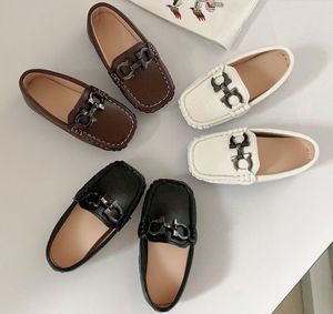 Primavera Autunno Scarpe da ginnastica per bambini Scarpe da bambino in pelle Mocassini casual da ragazzo traspirante Moda Sneaker da bambina bambino 21-30