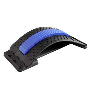 Back Massager Stretcher Fitness Stretch Tool Lumbar Support Relaxation Mate Spinal Pain Relieve Chiropractor Posture stretcher X0524