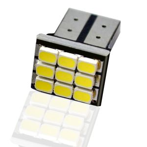 Beyaz T10 W5W 1206 9SMD 194 Araba LED Aydınlatma Oto Marker Ampuller İç Lambalar Kuyruk Sinyali Köşe Park Işık Yedekleme DC 12 V