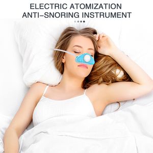 Electric Atomized Anti-snoring Device Used for Stop Snoring Treat Rhinitis Improve Sleep Breathing Liquid Atomization Moisturizing