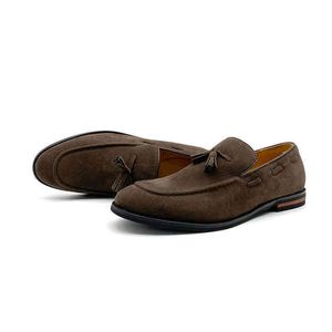 Klänning skor mens lyx dressing loafers för män mode casual körskor läder platta mockasiner 220216z