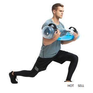 25kg vattenkraftväska vikning injektionsvikt viktliftande kropp fitness justerbar gym hem sport crossfit