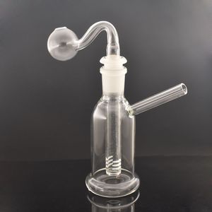 Neues Design Glas Wasserpfeifen Bongs Pyrex Mini Protable Beaker Bohrinsel Bong zum Rauchen