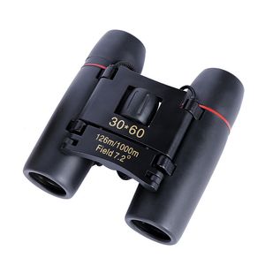 Mini binocolo portatile Telescopi 30x60 Zoom Outdoor Day And Night Camping Travel Vision Cannocchiale Binocolo pieghevole ottico 2023