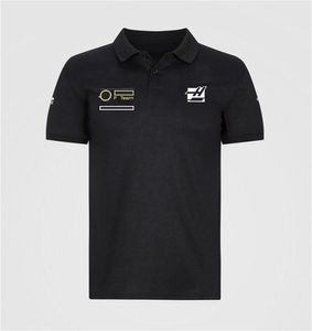 F1 Team T-shirt Formula One Summer Men's and Women's Short Sleeve Round Neck Sports Car Workwear Customized Same Style