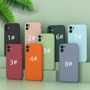 Caixa de telefone celular TPU em uma variedade de cores para escolher, adequado para iPhone 12 11 Pro Max Xs XR 78