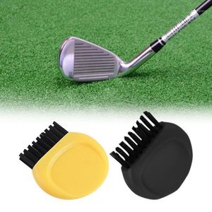 Golf Training Aids Vibrant Color Nylon Wool Mini Club Cleaner Brushes For Cleaning