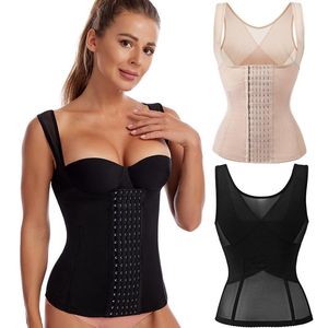 Supporto per la vita Donna Shapewear Body Shapers Plus Size Corsetto Trainer Cintura dimagrante Cinturino da modellazione femminile Lingerie Fajas Colombianas