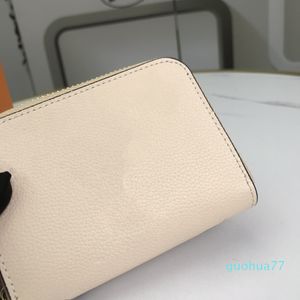 Atacado Pequena Moeda Bolsa Gradiente 4 Cor Couro Curto Carteira Dobrável Notas Moda Masculino e Feminino Credit Card Bag 2021