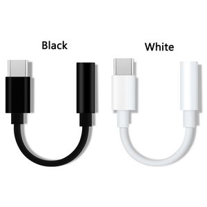 Type-C do 3,5 mm Adapter kabla słuchawkowego USB-C Mężczyzna do 3.5 Aux Audio Samica Jack dla Samsung Note 10 20 Plus S10 S20 S21