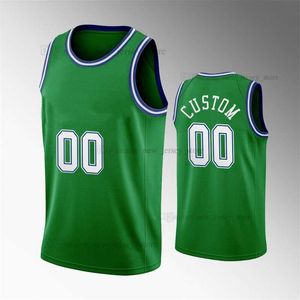 Tryckt anpassad DIY Design Basket Jerseys Customization Team Uniforms Skriv ut Personliga Brev Namn och Nummer Mens Kvinnor Kids Ungdom Dallas001