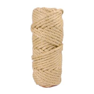 Cat Toys 4 6mm 50m Scratching Post Tree Toy Natural Jute Rope Twine ed Cord Macrame String DIY Craft Handmade Decor208x