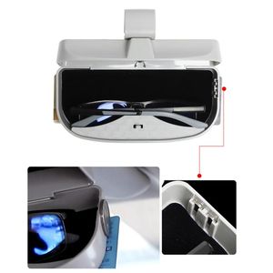 Anderes Innenzubehör Universal Auto Visier Brillenetui Sonnenbrillen Aufbewahrungshalter Sonnenbrillen Schutzbox Clip Auto