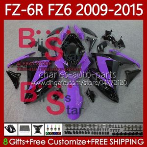 ingrosso Fustellatura Nera Fz6r-Carent OEM per Yamaha FZ R N FZ6 R N FZ R FZ600 FZ6R Purple Black Body No FZ N fz6n Kit bodywork
