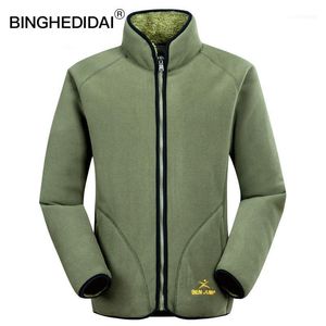 Jaquetas dos homens Tech Tech Thick Jaqueta de Velo Inverno Quente Térmica Térmica Polartec Homens Coat1