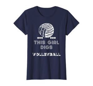 Wholesale shirts teen girls resale online - Volleyball Shirt for Teen Girls Female Athlete Tshirt
