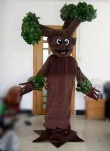 High quality Tree Mascot Costume Halloween Christmas Fancy Party Dress Cartoon Character Suit Carnival Unisex Adults Outfit