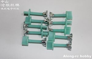 모델 항공기 DIY RC 비행기 비행기 가스 평면 부분을위한 10pcs 4mm 또는 5mm 나일론 스크류 손 나사