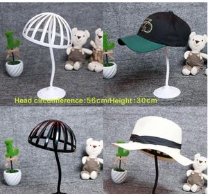 Mode Tillbehör Mössor Display Stand Plast Hollow Caps Bracket Hat Rack Cap Support Frame för butik Partihandel