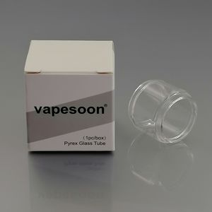 VAPESOONの交換電球凸型ガラスチューブITANK X ITANK 2 SKY SOLO PLUS SKRR NRG PE LUXE NANO GTX18 22 GLASS RETAL PACKACE