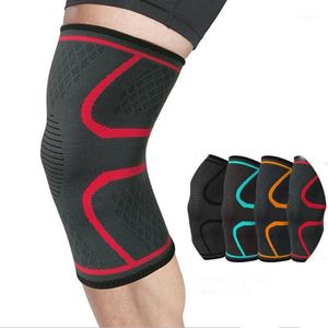 Elbow Knee Pads Fitness Running Cykling Stöd Braces Elastic Nylon Sport Compression Pad Sleeve för basketvolleyboll
