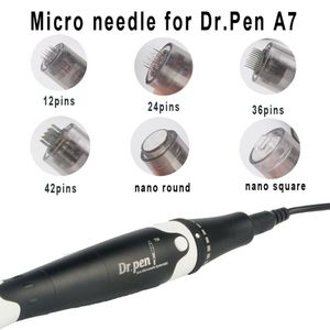 Cartuccia micro aghi per penna dr A7 Consigli Timbro automatico elettrico Derma Anti Acne Cura della pelle nano ago
