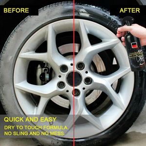 Care Products 100ml Auto Car Interior Cleaning Tool Multifunction Agent Refurbish Accessories Waxing Dedicated Cleaner Tire-wheel J6S5