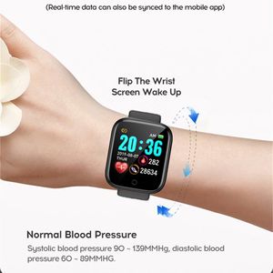 Bluetooth Smart Watch Wodoodporny Sport Fitness Tracker Smart Bransoletka Ciśnienie krwi Tętno Monitor SmartWatch Type