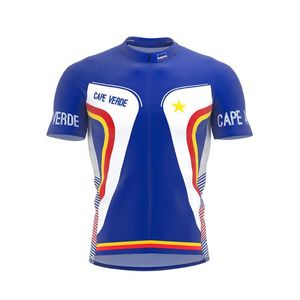 Racingjackor 2021 Cape Verde Summer Multi Typer Cycling Jersey Team Men Bike Road Mountain Race Riding Bicycle Wear Clothing Quick Dry