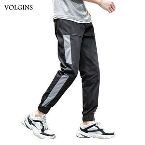 Streetwear Herren Fracht Hosen Hohe Qualität Polyester Hip Hop Casual Pants Multi-Pocket Mode Cargo Hose Männer Dropshipping Y0927