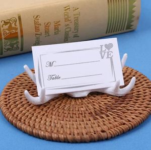 Party Antler Place card Holder Table Number Cards Holders For Wedding Decoration SN2570