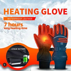 Motorfiets Verwarming Handschoenen MAK oplaadbare touchscreen verwarmde winddicht waterdichte paardrijden winter hand warmer