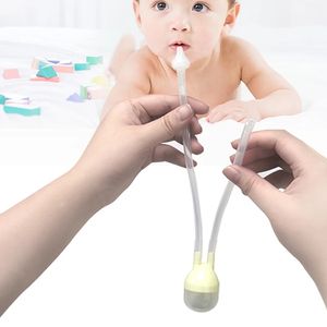 Newborn Baby Safety Nose Cleaner Vacuum Suction Nasal Aspirator Nasal Snot Clean Bodyguard Flu Protection Accessories