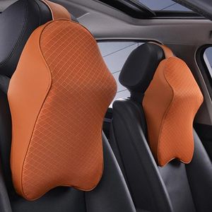 Almofadas de assento para apoio de cabeça para apoio de cabeça de cabeça de apoio automático Protetor 3D Memória de algodão Automóveis Acessórios para travesseiros