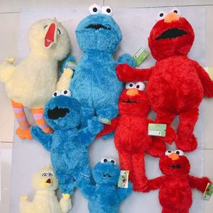 Wholesale elmo toys for sale - Group buy Designer High Quality Styles to Choose Sesame Street Elmo Cookie Monster Big Bird Plush Doll Toys Soft Stuffed Animals c
