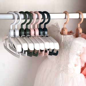 5/10/20pcs Baby Hangers Kids Room Drying Racks Non-slip Children Storage Hangers For Clothes Rack Closet Organizer for clothes 210702