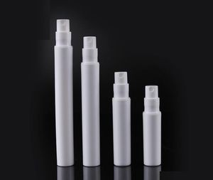 卸売空のサンプルスプレーボトル2ml 3ml 4ml 5mlホワイトプラスチック香水瓶バイアル1000ピース/ロットSN2112