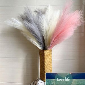 Decorative Flowers & Wreaths Pampas Grass Decor Artificial Fake Bouquets White Grey Pink 80cm Wedding Home Christmas Decorations Reed Woven Factory price expert