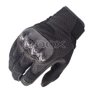 Alpiane Motocross GP гоночные перчатки SMX-1 Air V2 кожаные мотоциклетные перчатки лето заборные короткими перчатками Black H1022