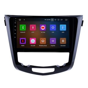 Bil DVD Radio Stereo Head Unit Player GPS för 2013 2014-2016 NISSAN QASHQAI X-TRAIL DSP 4G CarPlay 10.1 tum Android 4 + 64g