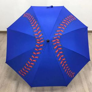 Cheerleading Golf Paraply Vindskyddad Double Canopy UV Automatisk regn Kvinnor Trefaldiga Baseball Stitching Kvinna Vattentät Parasol