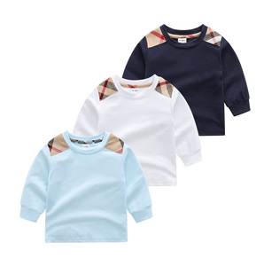 Roupas infantis T-shirts Baby Summer Tops Camisetas pólo