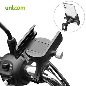 Untoom Fahrradhalter Motorrad Handy Ständer Halterung Roller Fahrrad Lenker Clip Samsung Xiaomi GPS Halterung